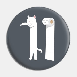 Long cat Pin