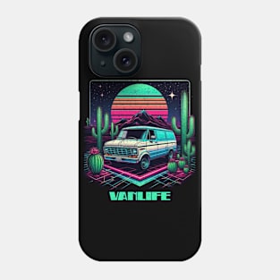 Retro desert Vanlife Phone Case