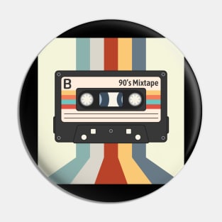 Vintage cassette tape Pin