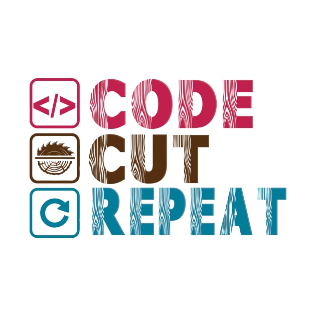 Code | Cut | Repeat by WoodWorking Plus Plus