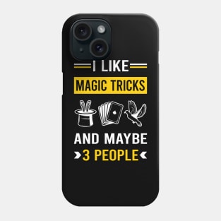 3 People Magic Tricks Magical Trick Magician Phone Case