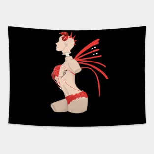 Demon Warrior Tapestry