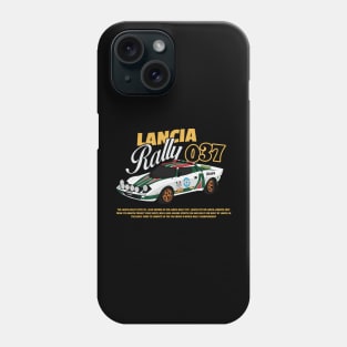 Lancia Rally 037 Phone Case