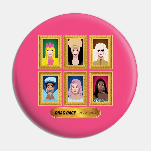 Hall of Fame from Drag Race All Stars Pin by dragover