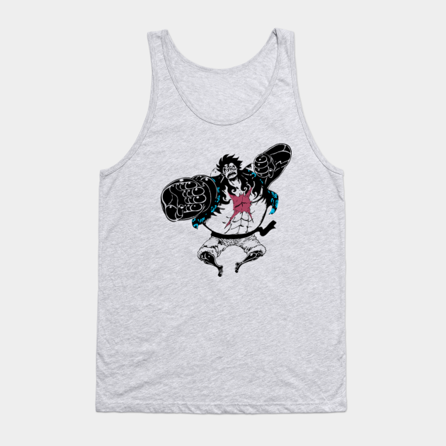 Luffy Gear 4 Pound Man Dressrosa Tank Top Teepublic