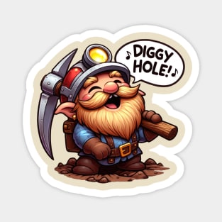 Diggy Hole! Magnet