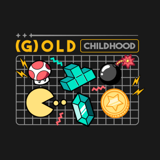 gold childhood v2 T-Shirt