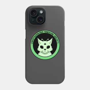 Cryprozology Cat Alien Phone Case