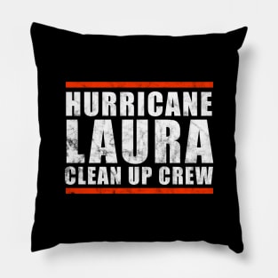 Hurricane Laura Clean Up Pillow