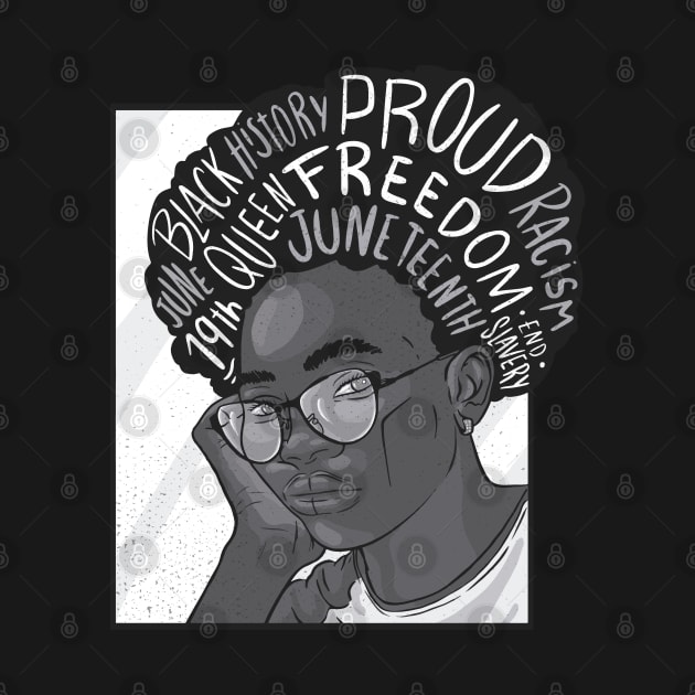 Juneteenth June 19th Black Freedom by Kali Space