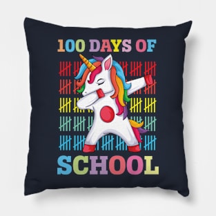 100 Days of School - Fantastic Unicorn Student Pillow