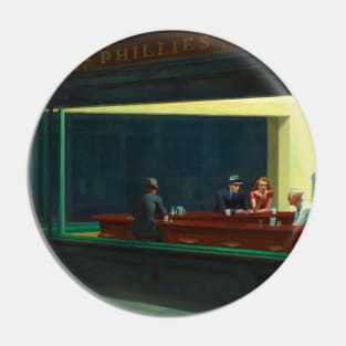 Hopper Nighthawks Pin