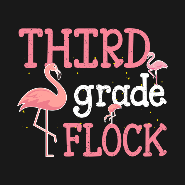 Flamingo 3rd Third Grade Back To School by kateeleone97023