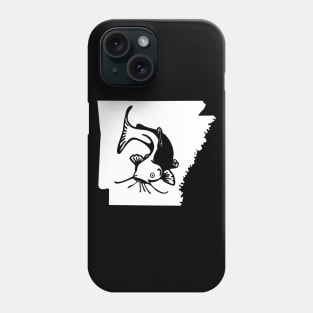 Arkansas Catfish Fishing Fish Fisherman State Phone Case