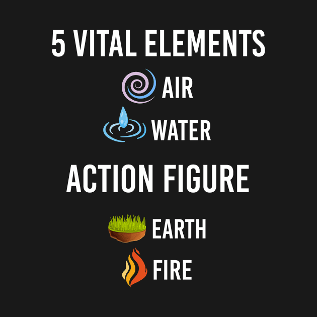 5 Elements Action Figure by blakelan128