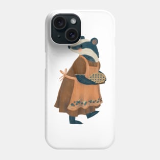 Blueberry Badger Phone Case