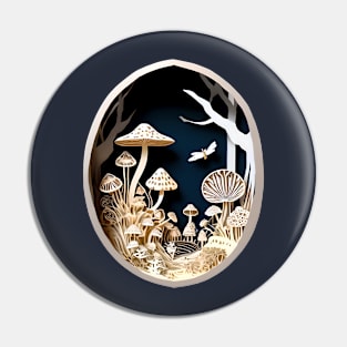 Mushrooms Pin