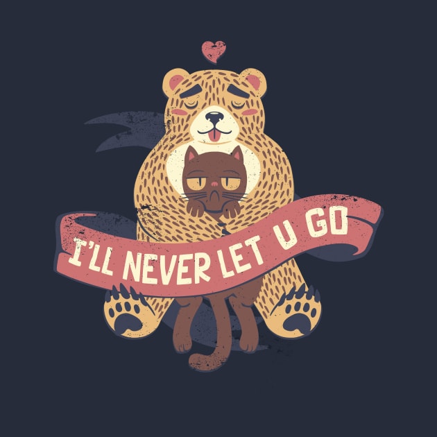 Ill Never Let You Go Bear Love Cat by Tobe_Fonseca