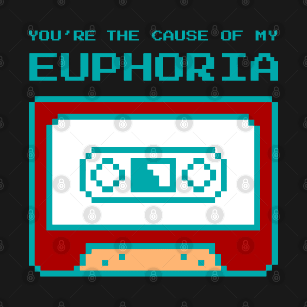 BTS Euphoria Pixel cassette by KPOPBADA