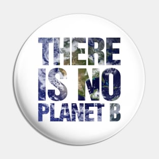 There Is No Planet B Earth Pin