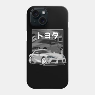 Toyota Supra MK5 (A90) 2019-2023 Japanese Comics Phone Case