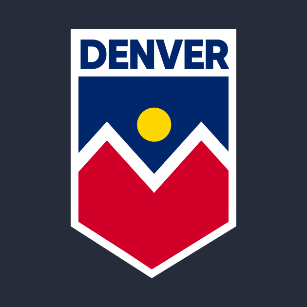 Denver City Flag Emblem by SLAG_Creative