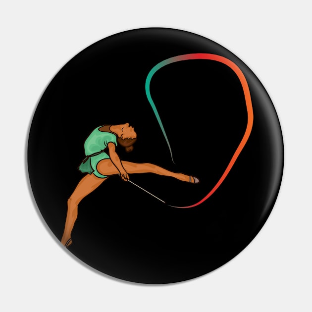 Gymnastic turn design for gymnasts who love gymnastics Pin by SpruchBastler