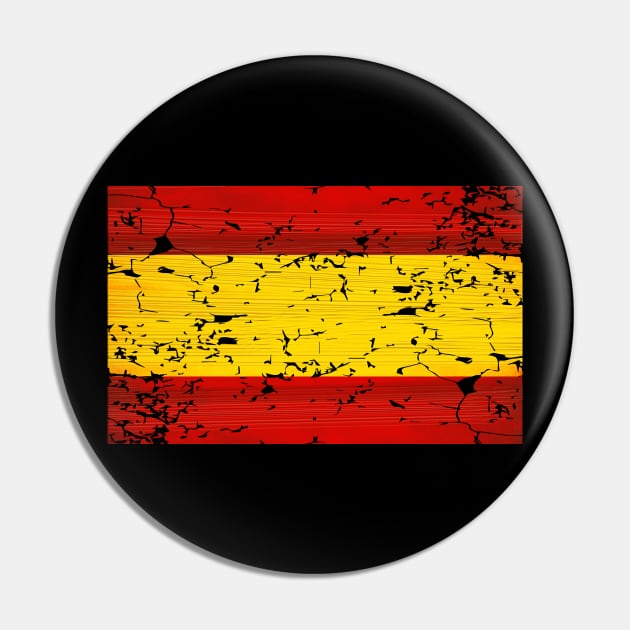 Spain Flag Pin by Dojaja