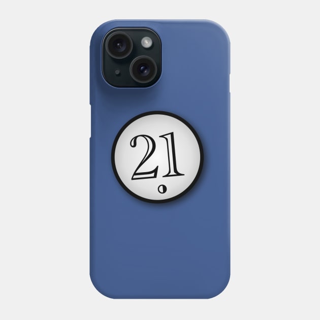 Twenty-one Phone Case by C E Richards