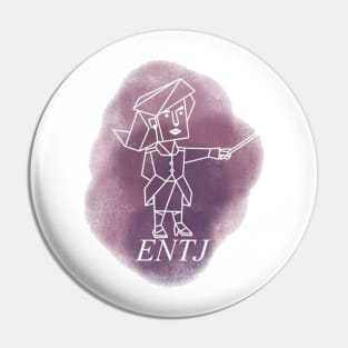 ENTJ - The Commander Pin