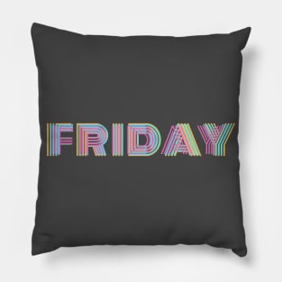 Friday Design Pillow