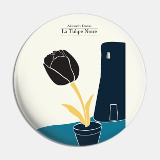 The Black Tulip Pin