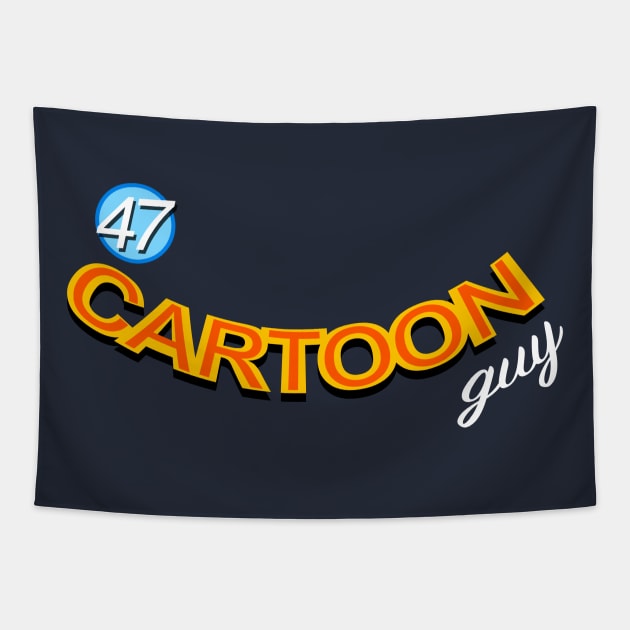 47Cartoonguy Tapestry by Cartoonguy