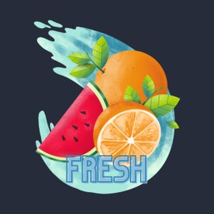 Fresh (Orange and Watermelon) T-Shirt