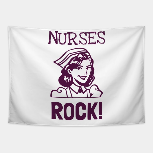 Nurses rock Tapestry by All About Nerds