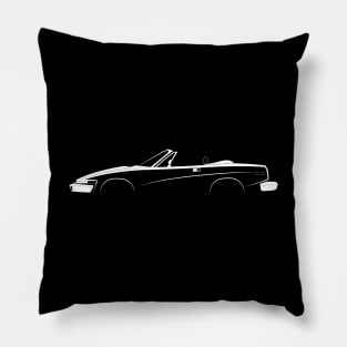 Triumph TR8 Silhouette Pillow