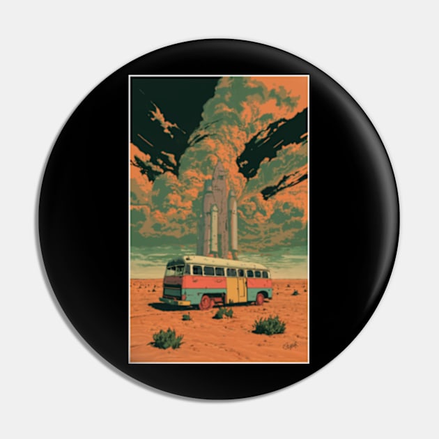 Bus Pin by TshirtMA