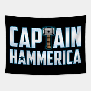 Captain Hammerica Tapestry