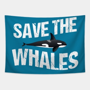 Save the Whales Tapestry