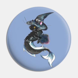 Witch City Catfish Pin