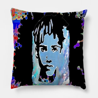 Street Art Spray Face 7 Pillow