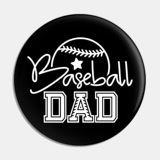 Baseball Dad, Sports Gift Pin