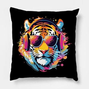 cool tiger Pillow