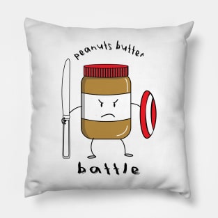 Peanut Butter Battle Pillow