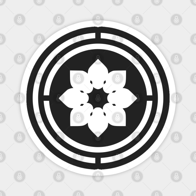 White Lotus Order Magnet by OrangeCup