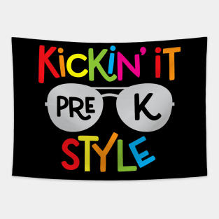 Kickin it Pre-K Style Back to School Teacher Tapestry