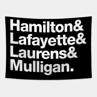 Hamilton Lafayette Laurens Mulligan Tapestry