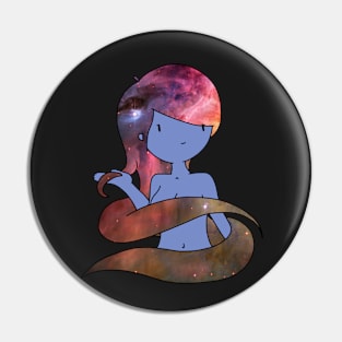 Space Girl Pin