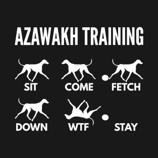 Azawakh Training Tuareg Sloughi Tricks T-Shirt