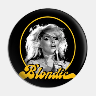 Blondie 80s Pin